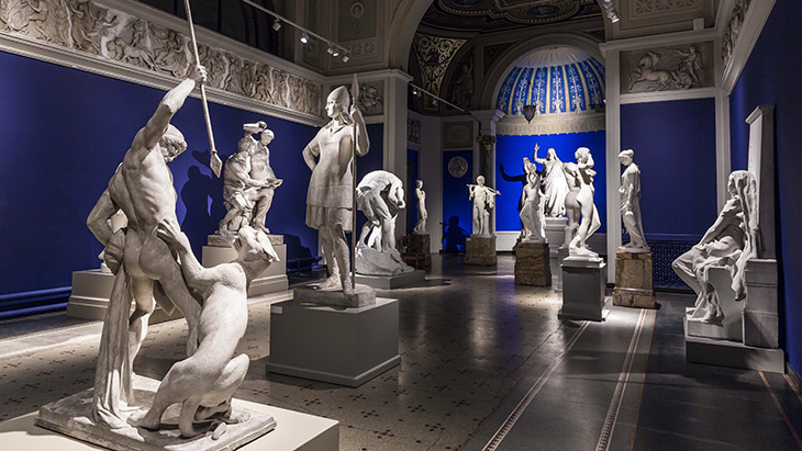À l'intérieur de la Ny Carlsberg Glyptotek