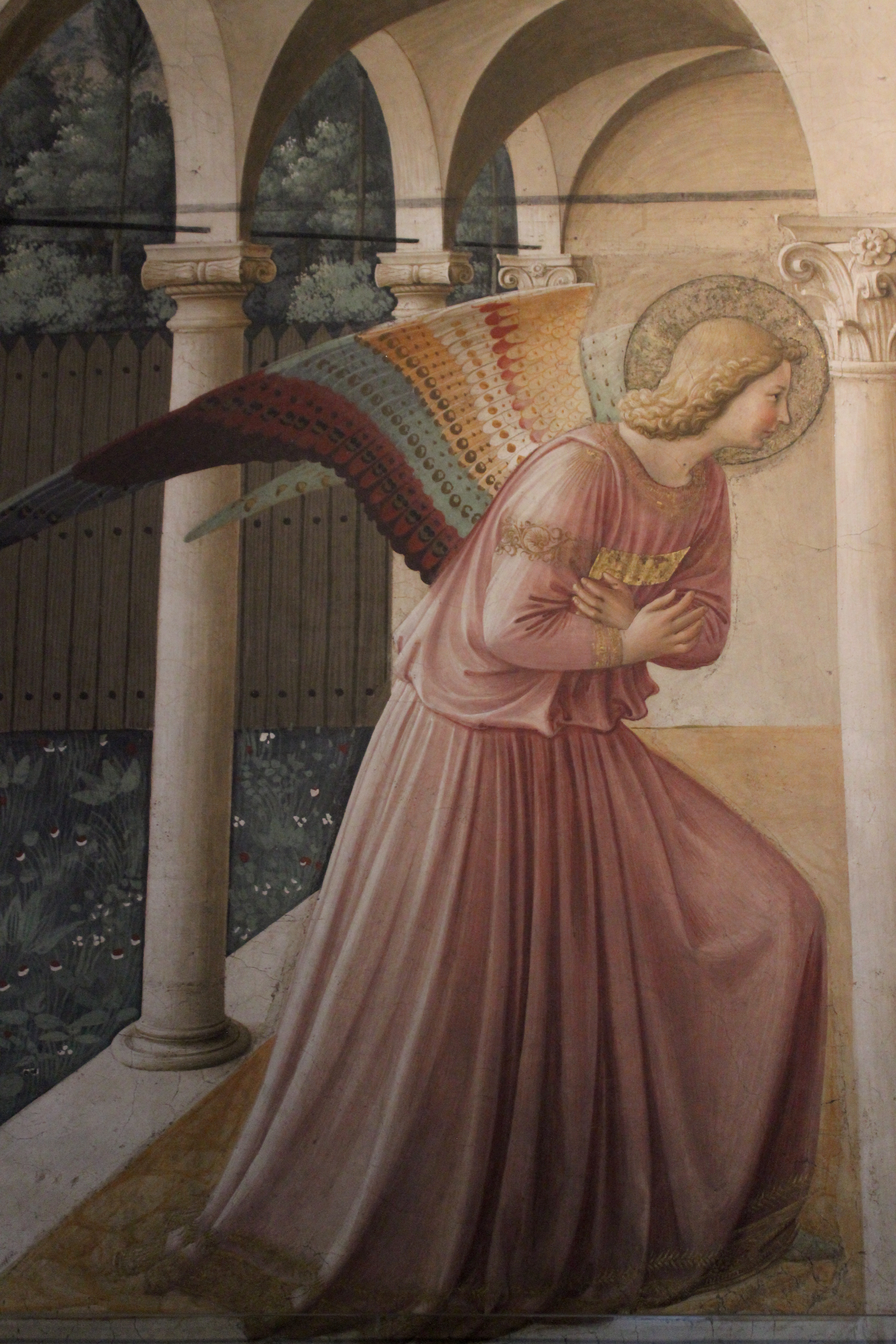 Annonciation de Fra Angelico dans le couvent San Marco
