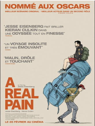 L'affiche officielle du film A Real Pain