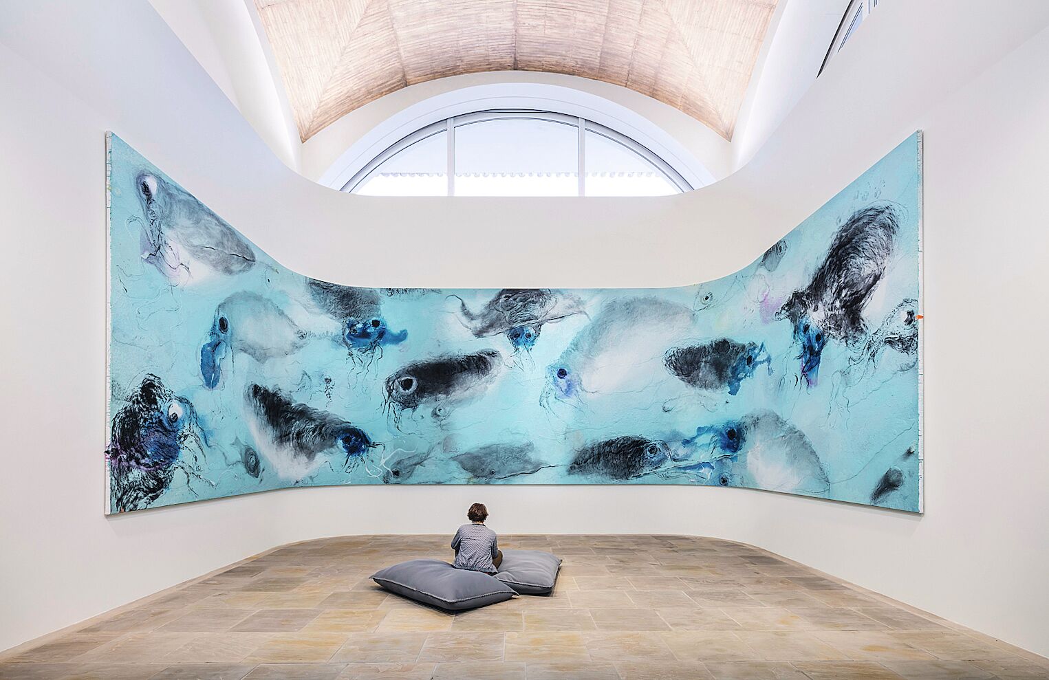 Oeuvre de Miquel Barcelo à la Fondation Carmignac