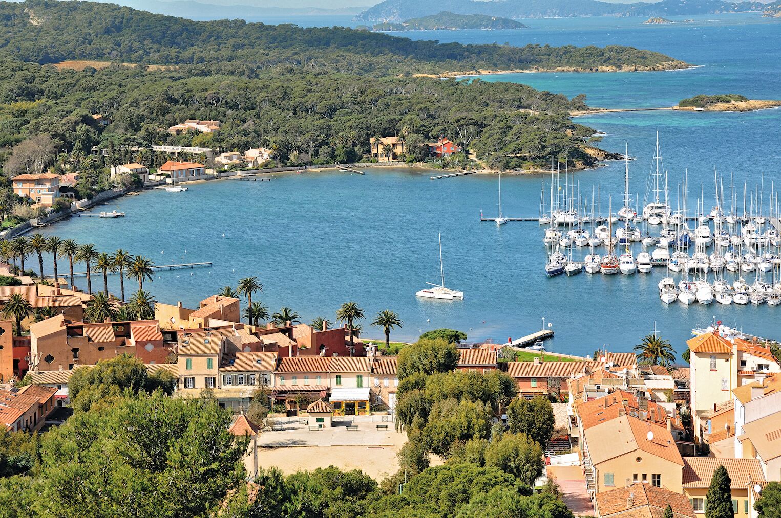 Vue sur Porquerolles