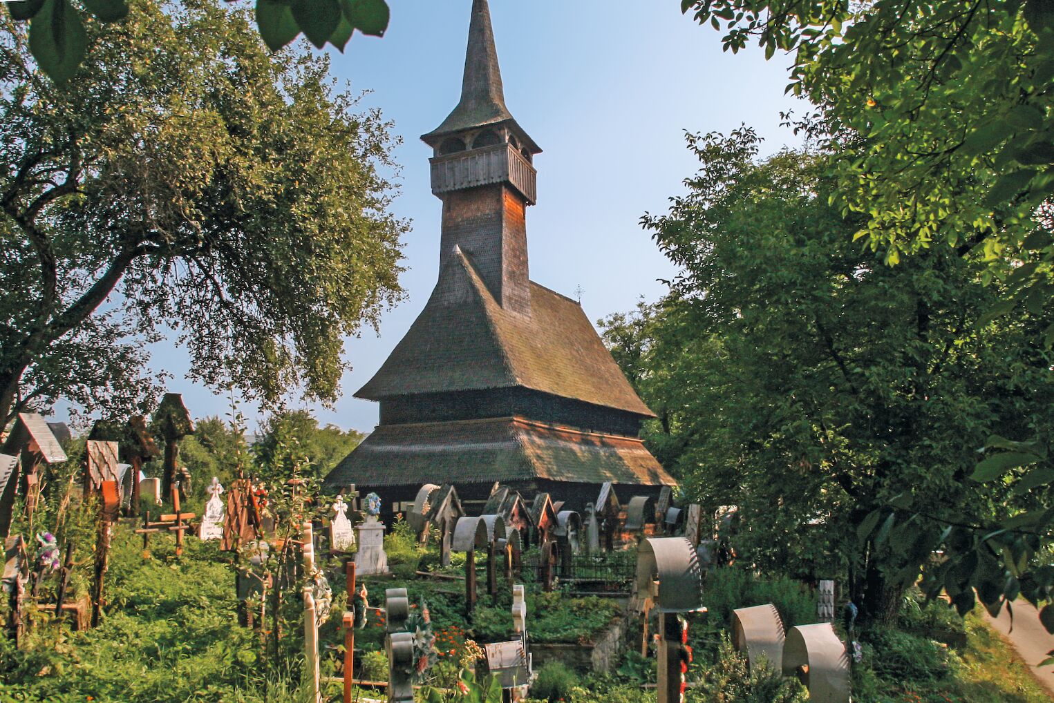 L’église en bois d'Ieud, dans les Maramures